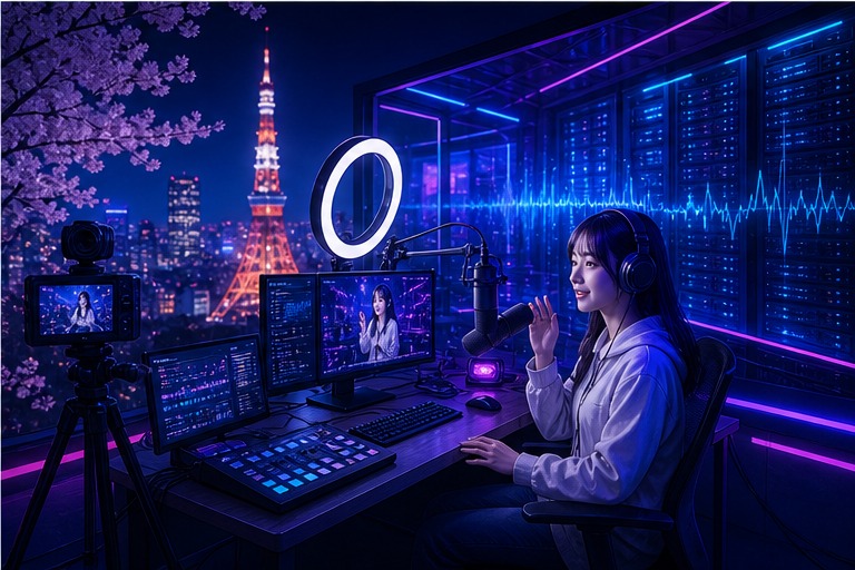 日本直播服务器案例